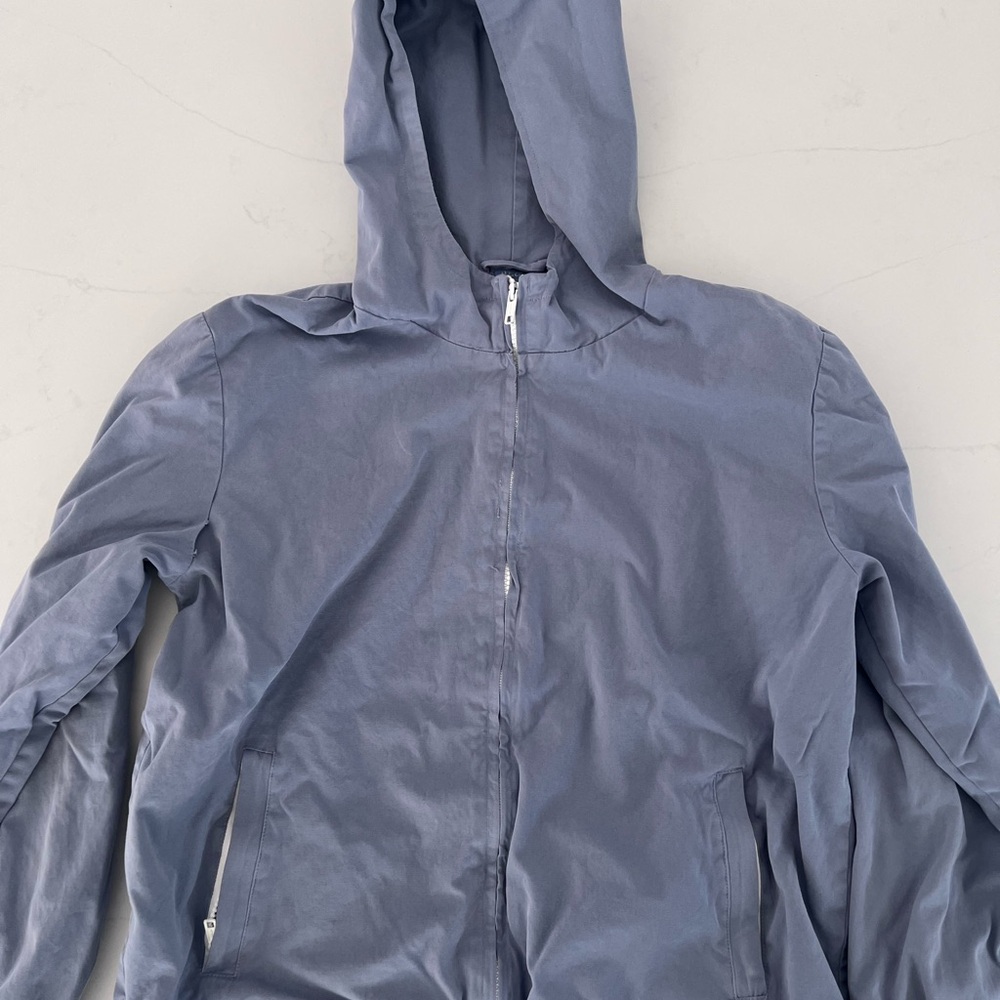 Brandy Melville John Galt Blue Hooded Jacket